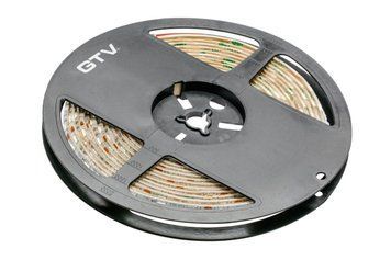 Світлодіодна стрічка 5050, DC12В, 300LED/5м, 14.4 Вт/м, 900 лм/м, 6500К, IP20, рулон 5 м LD-5050-300-20-ZB фото