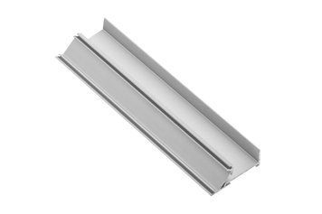 Профіль GLAX для світлодіодної стрічки, торцевий, односторонній з пазом для кромки, для плити 16 мм, 3 м PA-GLAXNBJW3M16-AL фото